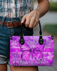 BE YOUTIFUL BUTTERFLY LEATHER HANDBAG - TYTD2803243