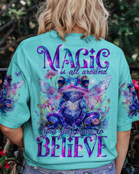 MAGIC IS ALL AROUND FROG ALL OVER PRINT - TY0603242