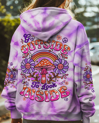 GO OUTSIDE TO LOOK INSIDE TIE DYE ALL OVER PRINT - TYQY2308243