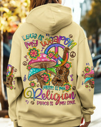 PEACE IS MY SOUL ALL OVER PRINT - TYQY0810241