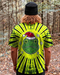 SANTA FROG CHRISTMAS BURST ALL OVER PRINT - TLNT1410264