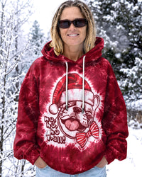 HO HO HO Y'ALL FRENCH BULLDOG CHRISTMAS ALL OVER PRINT - TLNT0610265