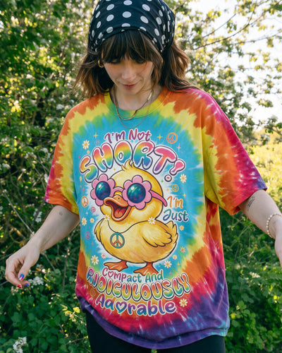 I'M NOT SHORT DUCK ALL OVER PRINT - RI1007261