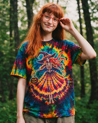 HIPPIE HARVEST SKELETON LADY ALL OVER PRINT – RI3107261