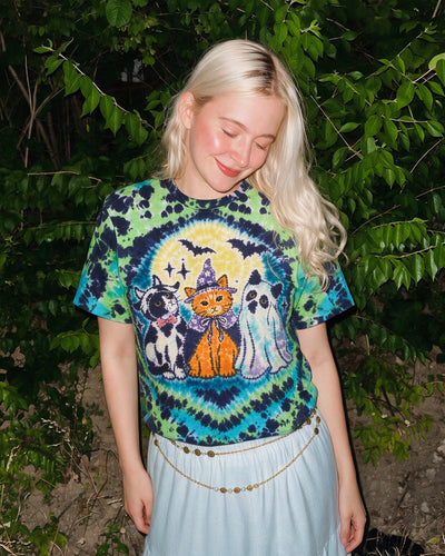 WITCHY KITTY GHOST FRIENDS ALL OVER PRINT – RI0508263