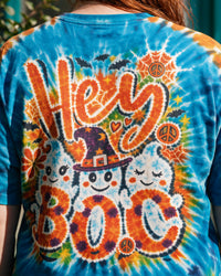 HEY BOO HIPPIE GHOST HALLOWEEN ALL OVER PRINT - RI2107261