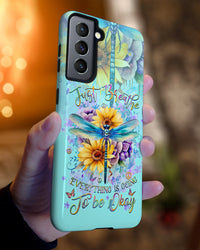 JUST BREATHE DRAGONFLY PHONE CASE - YH0210233