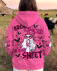 BREAST CANCER IS BOO SHEET HALLOWEEN ALL OVER PRINT - TLNT1409267