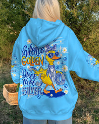 SILENCE IS GOLDEN DUCK ALL OVER PRINT - TLNT0806264