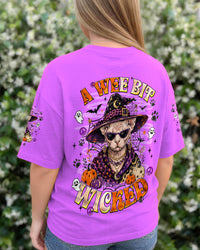 A WEE BIT WICKED HALLOWEEN SPHYNX CAT ALL OVER PRINT - TLNT2408267
