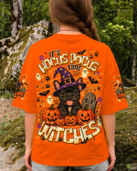 IT'S  HOCUS POCUS TIME FRENCH BULLDOG HALLOWEEN ALL OVER PRINT - TLNT2408268