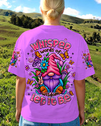 WHISPER WORDS OF WISDOM LET IT BE GNOME ALL OVER PRINT - TLNT2907261