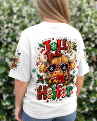 JOLLY HEIFER HIGHLAND COW CHRISTMAS ALL OVER PRINT - TLNT1210265
