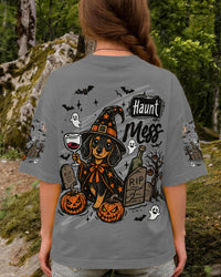 HAUNT MESS SPOOKY DACHSHUND DOG HALLOWEEN ALL OVER PRINT - TLNT1708265