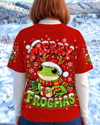 MERRY FROGMAS CHRISTMAS ALL OVER PRINT - TLNT1010262