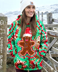 GINGERBREAD MERRY CHRISTMAS SWIRL ALL OVER PRINT - TLNT0110267