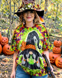 GNOME WITCHY HALLOWEEN BURST ALL OVER PRINT - TLNT0509261