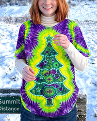 JOYFUL CHRISTMAS TREE BURST ALL OVER PRINT - TLNT1710262