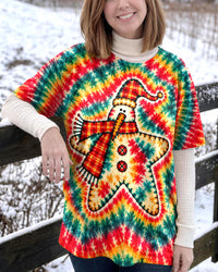 SNOWMAN STAR CHRISTMAS SWIRL ALL OVER PRINT - TLNT1910264