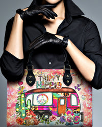 TRIPPY HIPPIE LEATHER HANDBAG - YHHG0706245