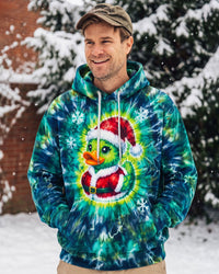 SANTA DUCK CHRISTMAS SWIRL ALL OVER PRINT - TLNO1210261