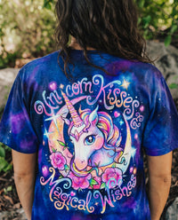 UNICORN KISSES MAGICAL WISHES GALAXY ALL OVER PRINT – KM1604262