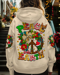 PEACE ON EARTH CHRISTMAS ALL OVER PRINT - TYTM1810242