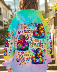 I DON'T HAVE MY DUCKS IN A ROW ALL OVER PRINT - TLNO3008242