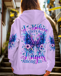 I BELIEVE THERE ARE ANGELS AMONG US BUTTERFLY ALL OVER PRINT - TYTM1409244