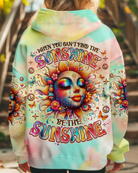 (HOT DEAL) BE THE SUNSHINE SUNFLOWER TIE DYE ALL OVER PRINT  - TLNO2211244