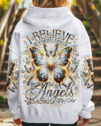I BELIEVE THERE ARE ANGELS AMONG US BUTTERFLY ALL OVER PRINT - TLNO0110241