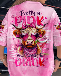 PRETTY IN PINK HEIFER ALL OVER PRINT - TYTM0507242