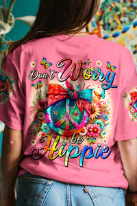 DON'T WORRY BE HIPPIE ALL OVER PRINT - TYTM1105242
