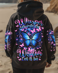 WHISPER WORDS OF WISDOM LET IT BE BUTTERFLY ALL OVER PRINT - TYTM2012242