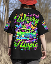 DON'T WORRY BE HIPPIE ALL OVER PRINT - TYTM2403252