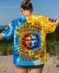WHEN IN DARKNESS FIND YOUR LIGHT WITHIN SUN AND MOON ALL OVER PRINT - TYTM2506251