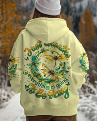 (HOT DEAL) JUST BREATHE DRAGONFLY ALL OVER PRINT - TYTM0512244