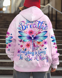 JUST BREATHE DRAGONFLY ALL OVER PRINT - TYTM1302251
