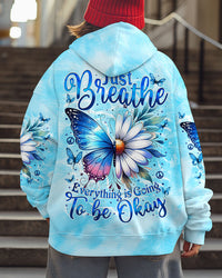 JUST BREATHE BUTTERFLY ALL OVER PRINT - TYTM2001252