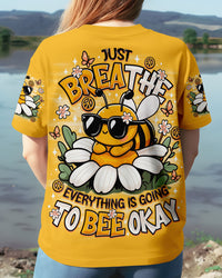 JUST BREATHE BEE ALL OVER PRINT - TLNO1609252