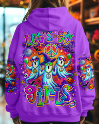 LET'S GO GIRLS BOOS HALLOWEEN ALL OVER PRINT - TLNO0908241