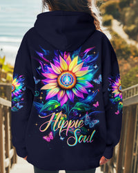 HIPPIE SOUL BUTTERFLY SUNFLOWER  ALL OVER PRINT  -  TLTW2602254
