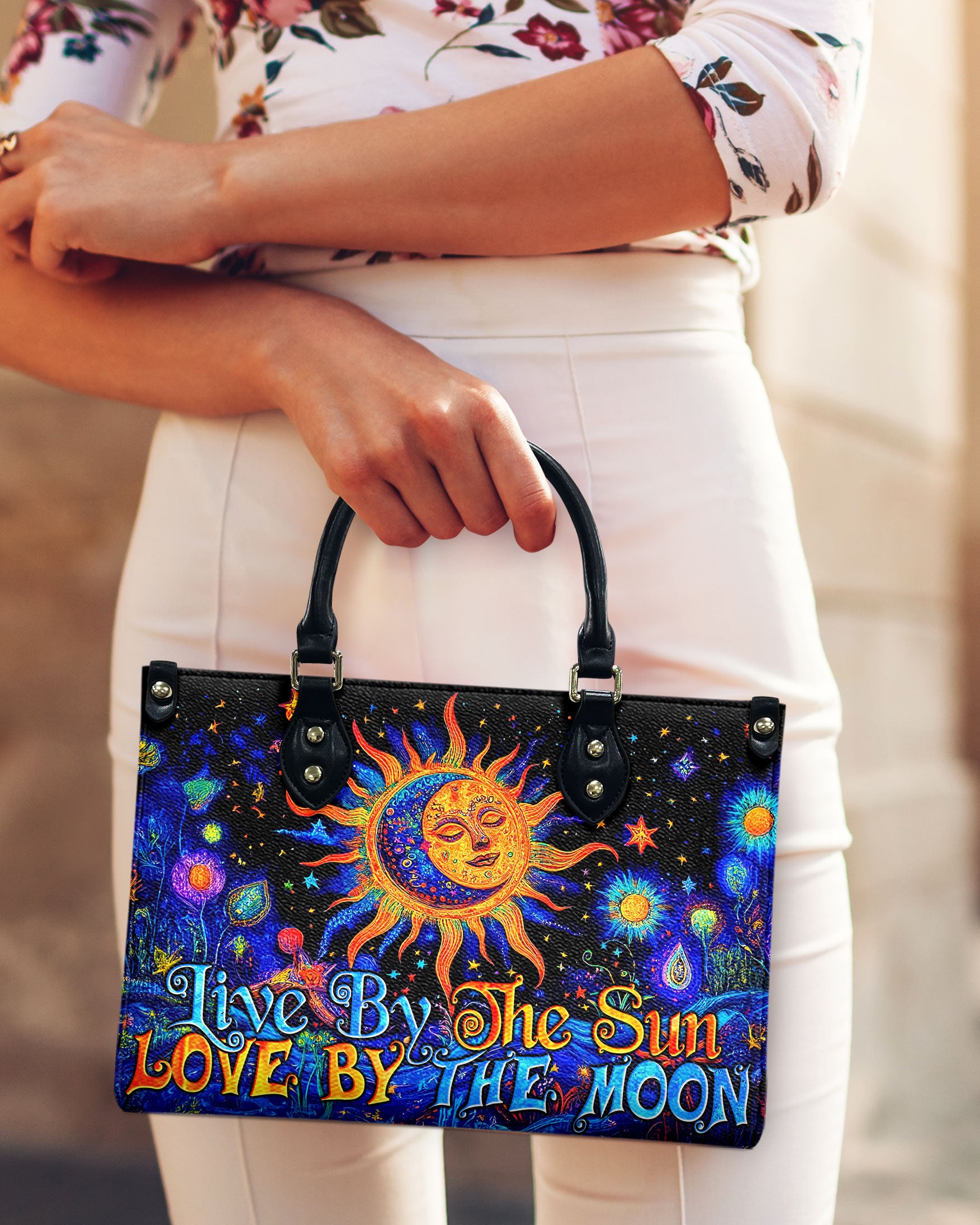 LIVE BY THE SUN LEATHER HANDBAG - TYTM1612241