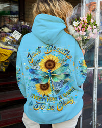 JUST BREATHE DRAGONFLY ALL OVER PRINT - YHHG2909254