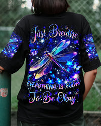 JUST BREATHE DRAGONFLY ALL OVER PRINT - YHLN1909251