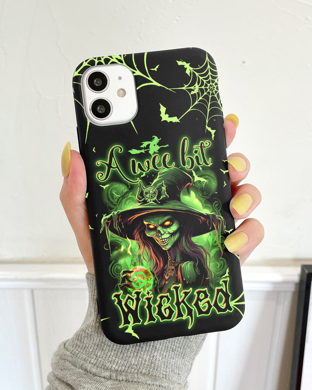 A WEE BIT WICKED HALLOWEEN PHONE CASE A WEE BIT WICKED HALLOWEEN PHONE CASE
