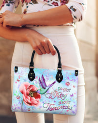 DO NOT WORRY ABOUT TOMORROW LEATHER HANDBAG - YHHG0910244