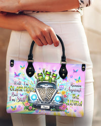RUNNING AGAINST THE WIND FROG LEATHER HANDBAG - TLTW3005244