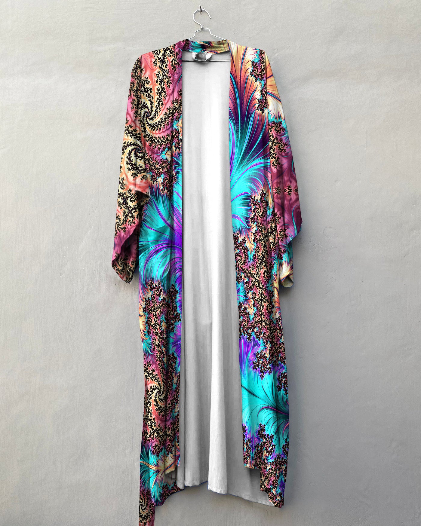 HANNAHS FRACTAL KIMONO ROBE - TLTR2107233