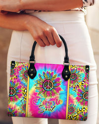 HIPPIE SOUL SUNFLOWER LEATHER HANDBAG - TLTR1406243